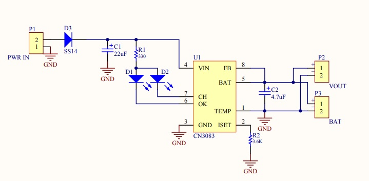 Solar Charger Schematic