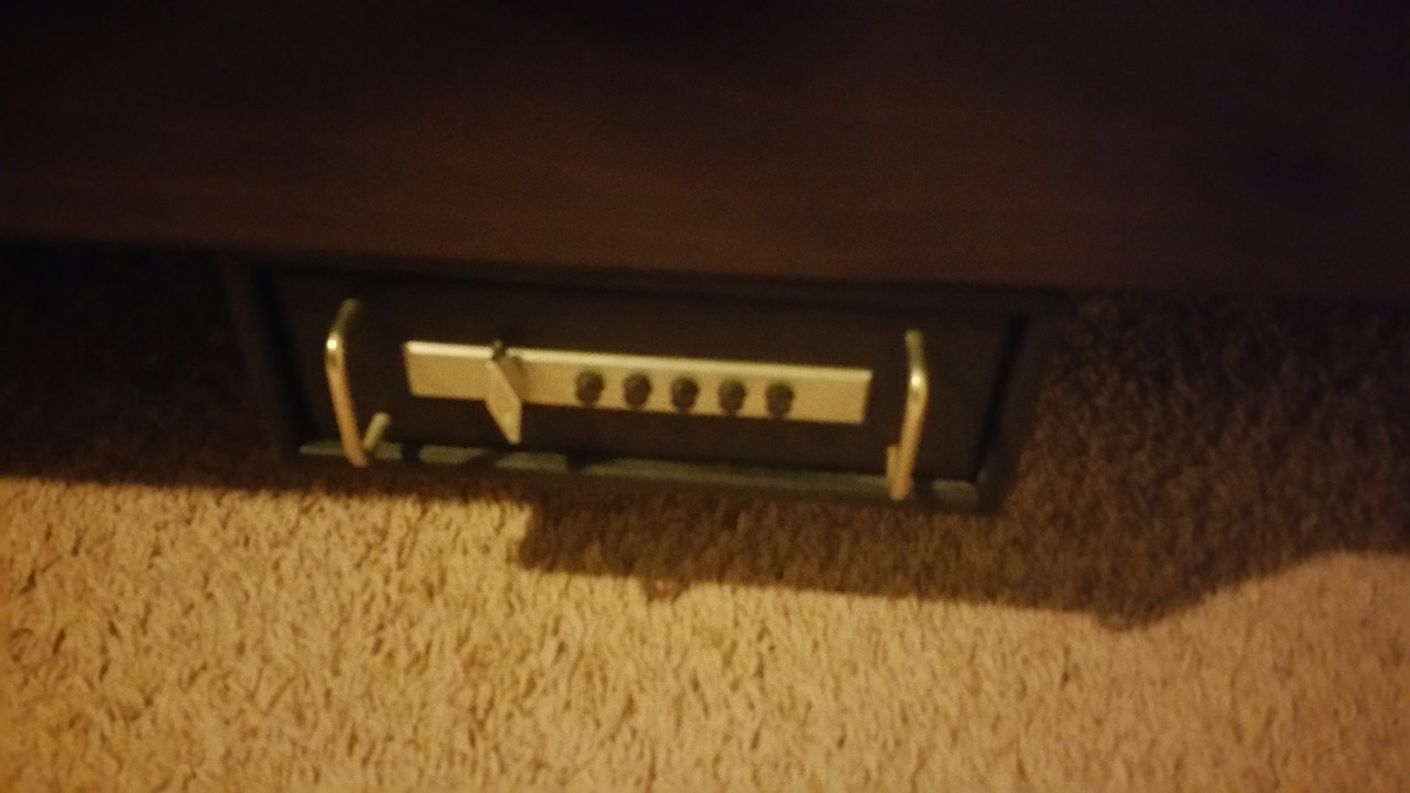 Mechanical pistol lock box