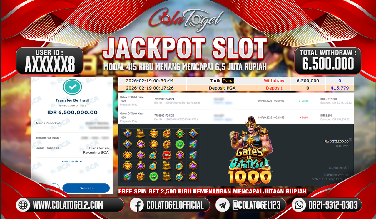 JACKPOT SLOT GACOR!!