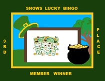 snows m 3rd bingo