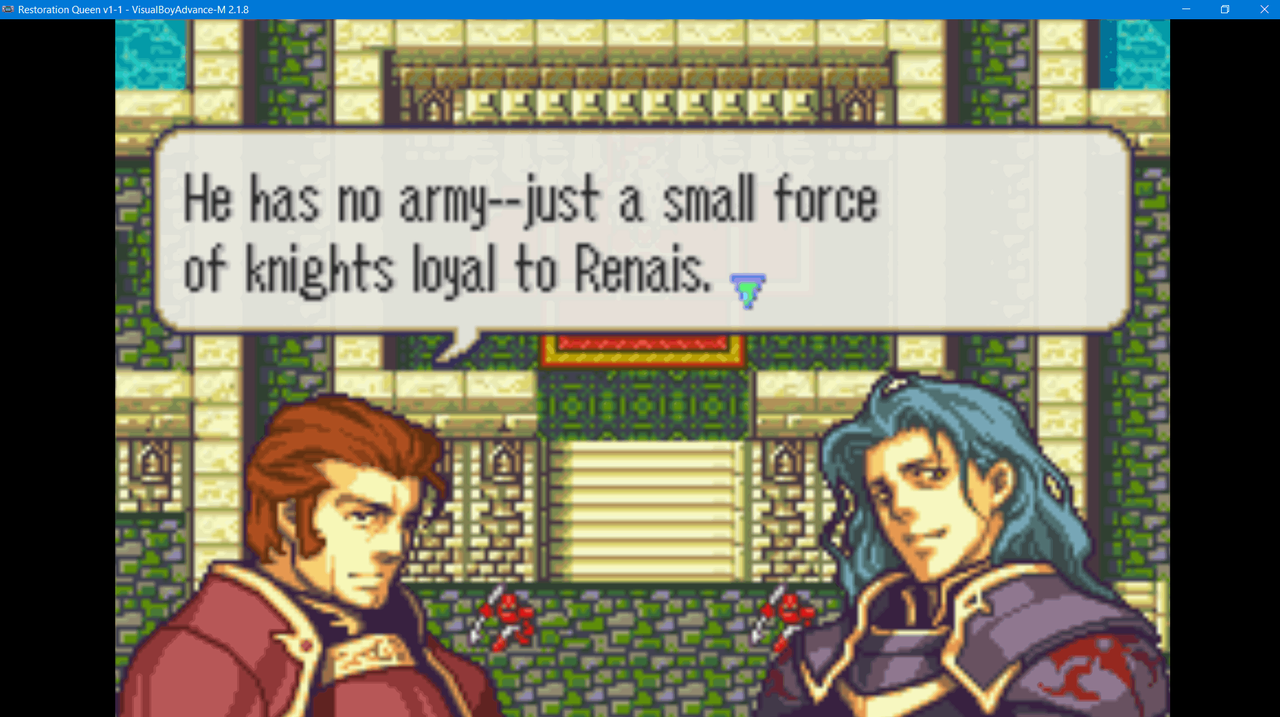 2024-02-22 20_32_58-Restoration Queen v1-1 - VisualBoyAdvance-M 2.1.8