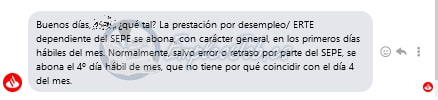 confirmación pago paro banco santander mes de marzo 2023