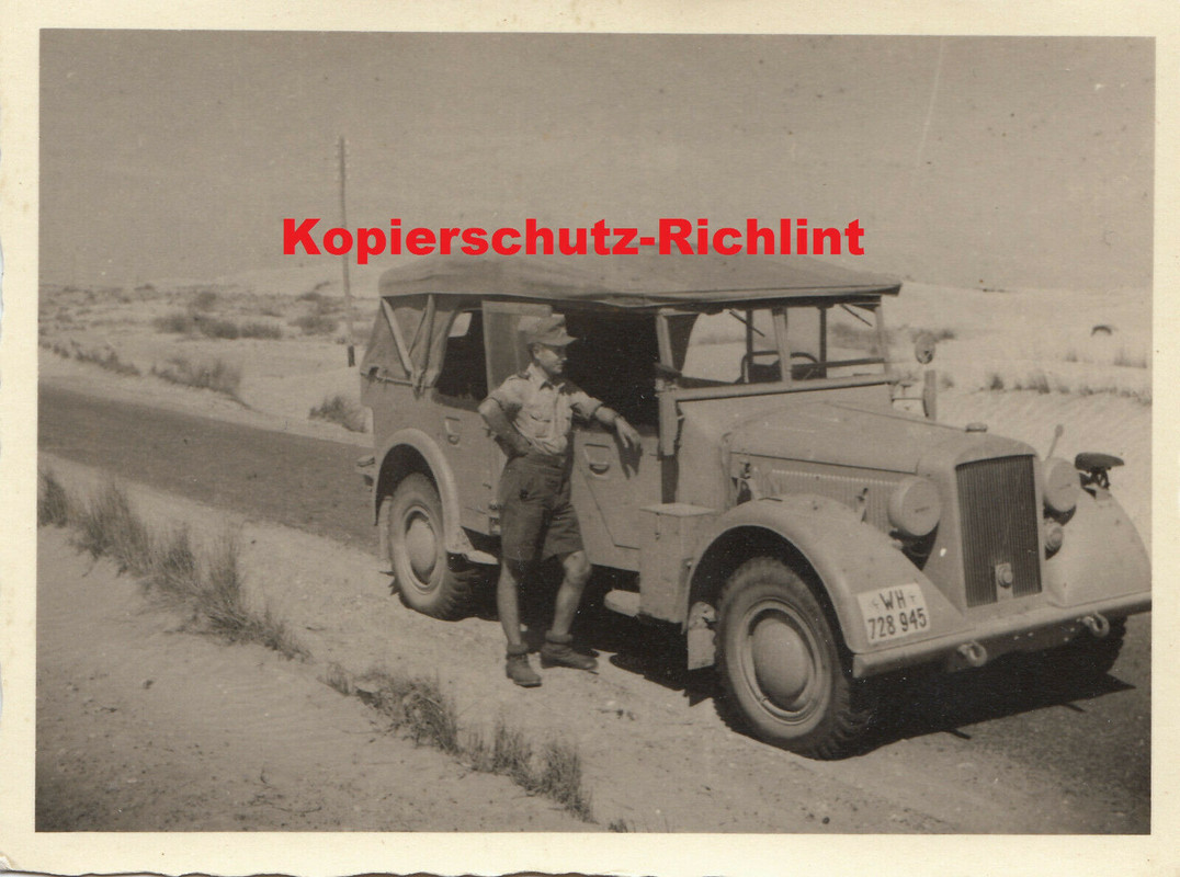 Wehrmacht Afrikakorps PKW Kübelwagen1
