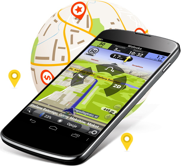 AutoMapa - GPS navigation, CB Radio, radars 6.4.2 (3941) EU/Pl (Android)