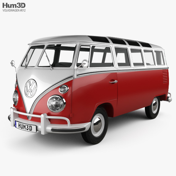 Volkswagen Transporter T1 1950 3D model