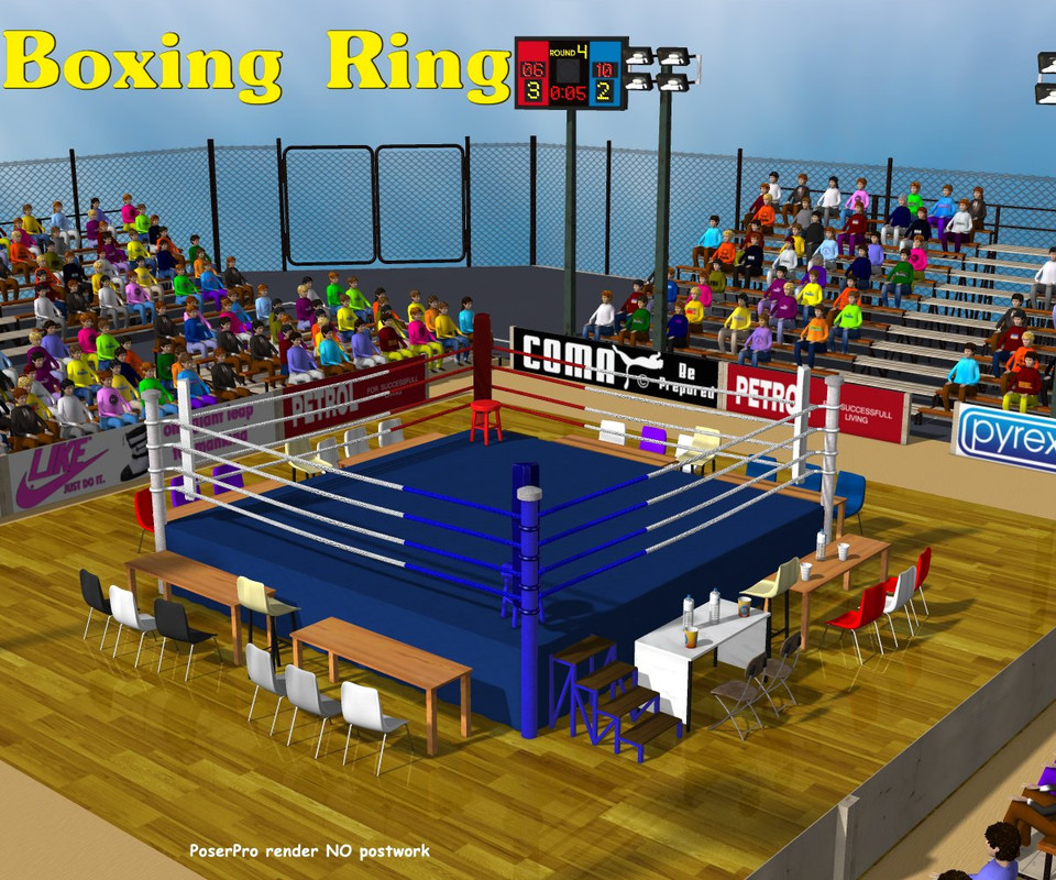     Stadium Boxing Ring