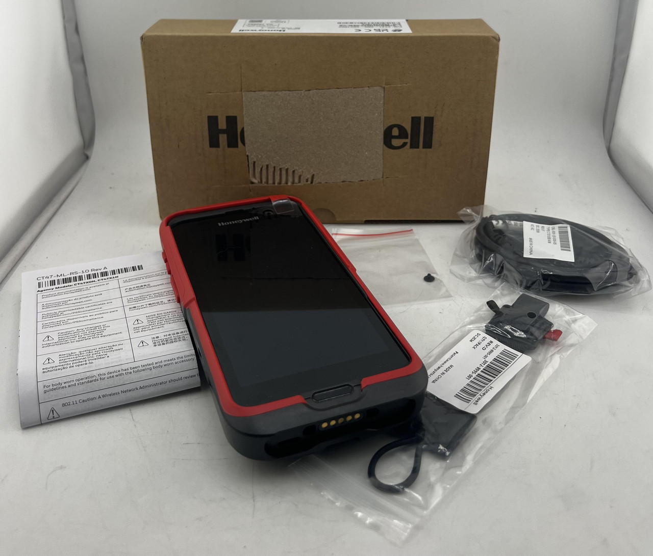 HONEYWELL CT47X0N HANDHELD MOBILE BARCODE SCANNER W BATTERY CT47-X0N-58D100G