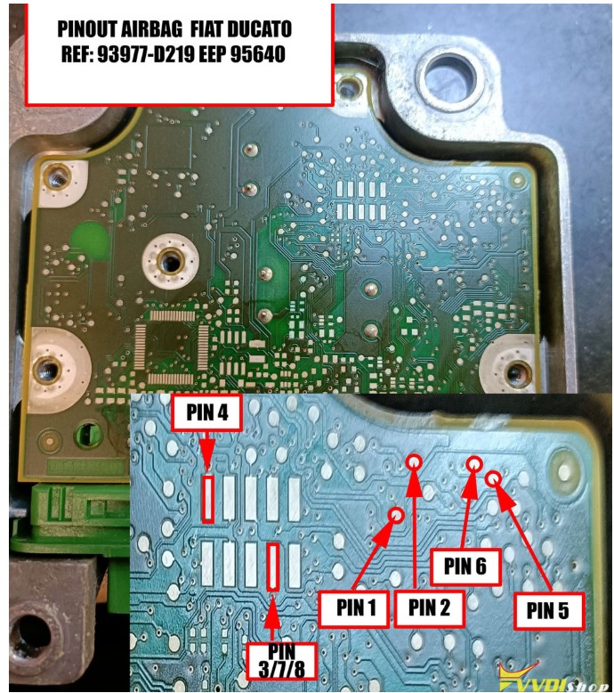 F C P pinout 93977 EEP 95640 little