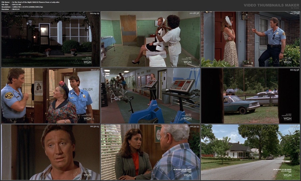In the Heat of the Night S06E10 Flowers from a Lady.mkv