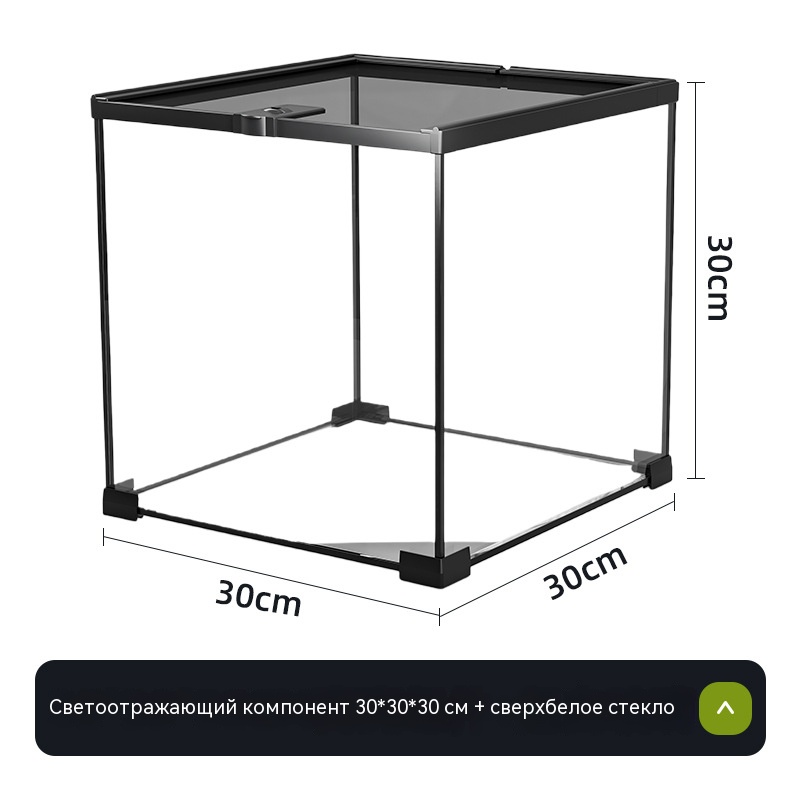 SKU 08 30 30 30cm高亮组件超白玻璃