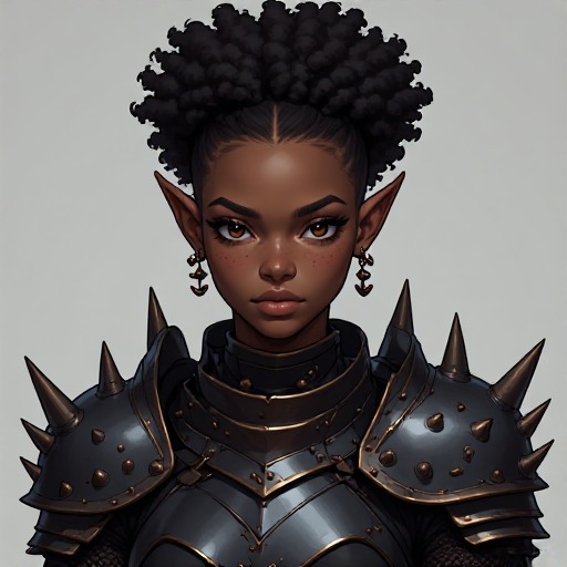 Elegant-Afro-Dark-elf-wearing-(23)