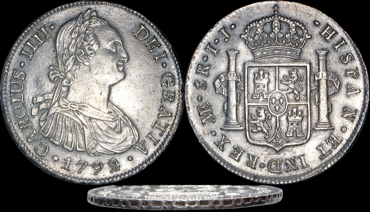 Una de clásicos  35-8-R-Carlos-IV-1792-Lima-IJ-n