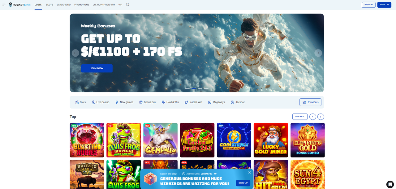 rocketspin-online-casino-australia