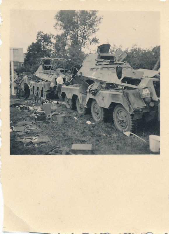 Foto Belgien Elite 8 Rad - Panzerspähwagen Komma