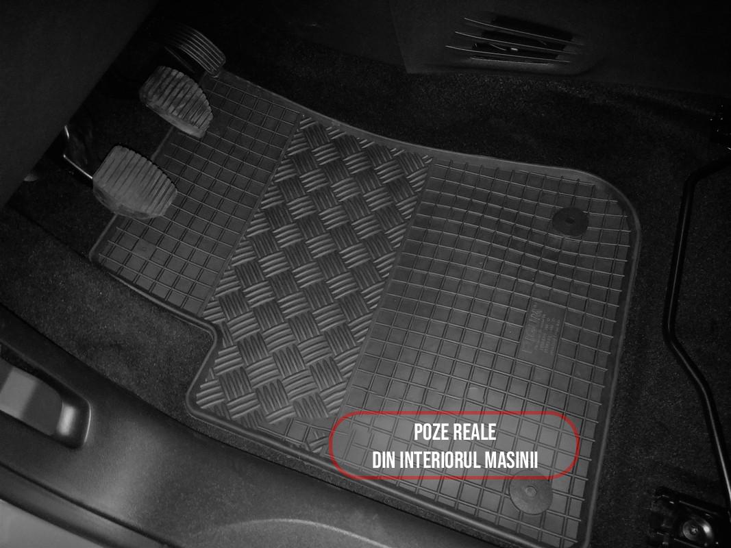 Set 4 covorase Peugeot 2008 2013-2019, din cauciuc 100%, compatibile cu autoturismul PEUGEOT 2008
