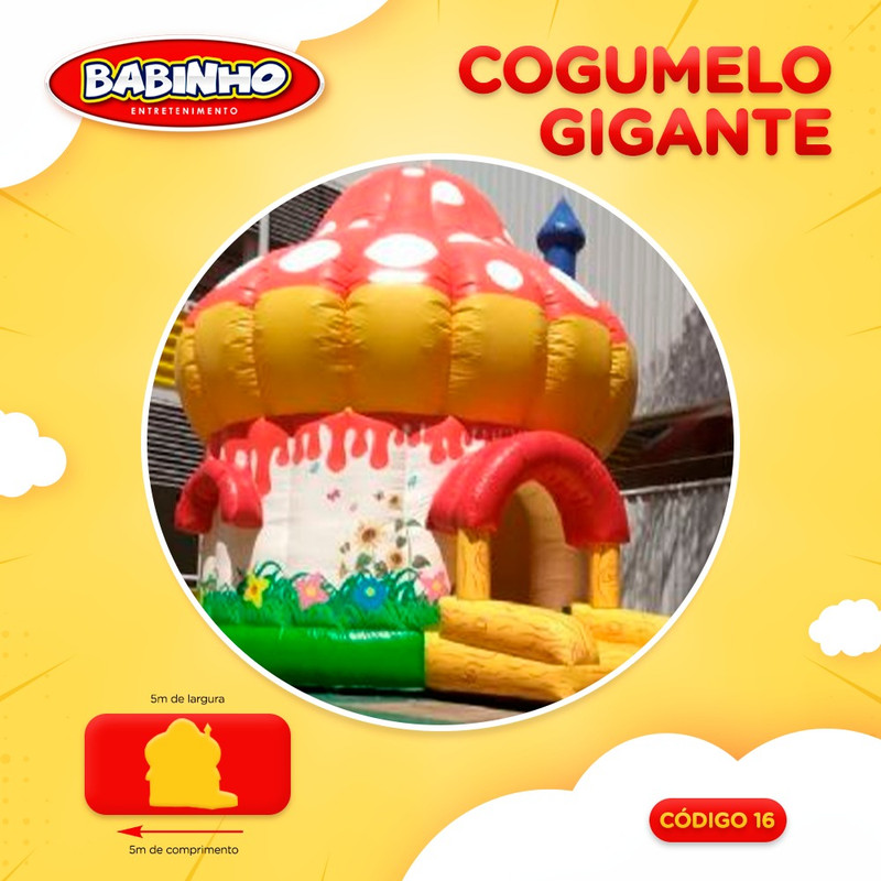 Pula-Pula Cogumelo - Foto 2