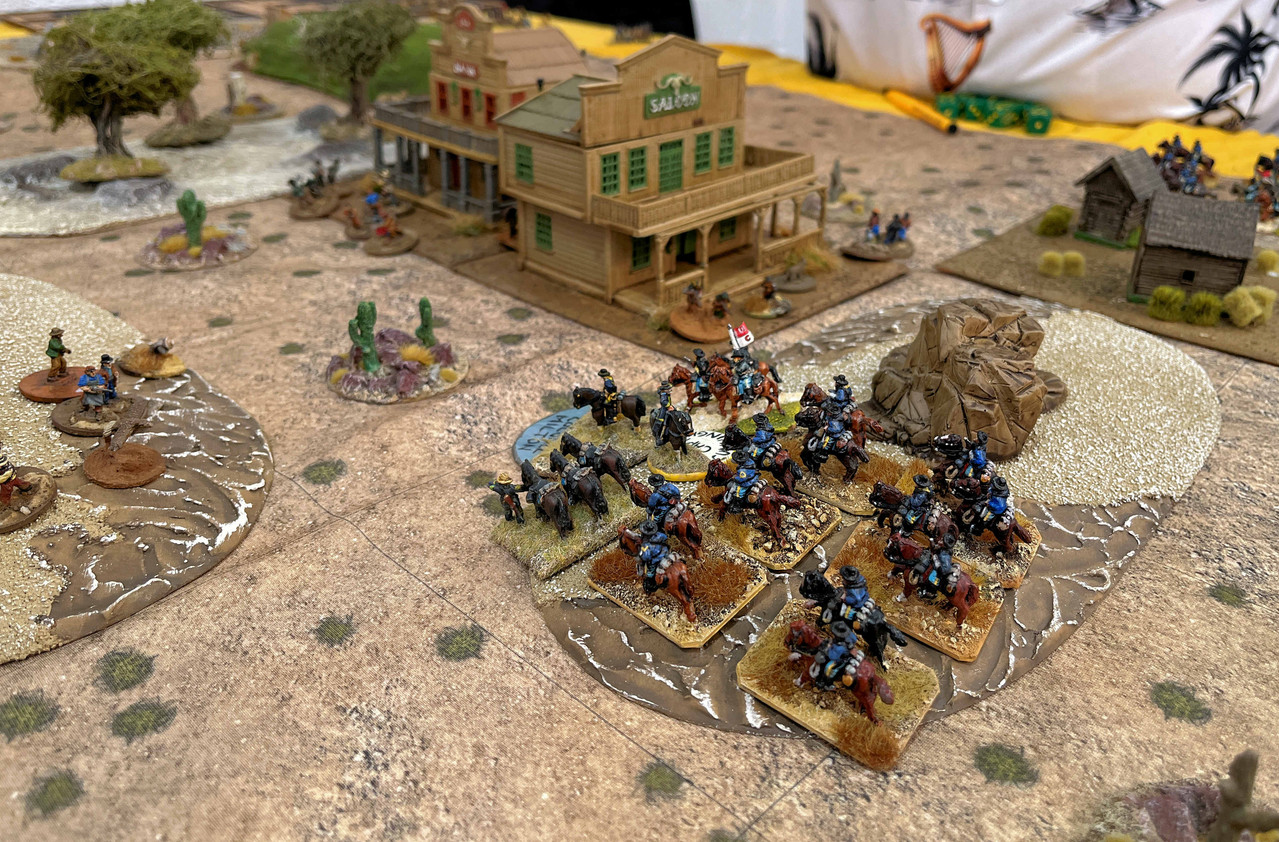 Cvalary attackimg workers