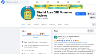 Blissful Aura CBD Gummies