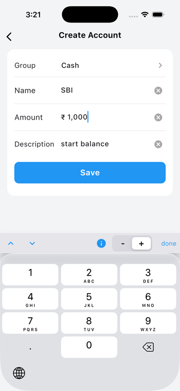 Create a New Account
