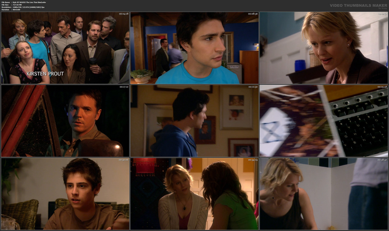 Kyle XY S01E03 The Lies That Bind.mkv