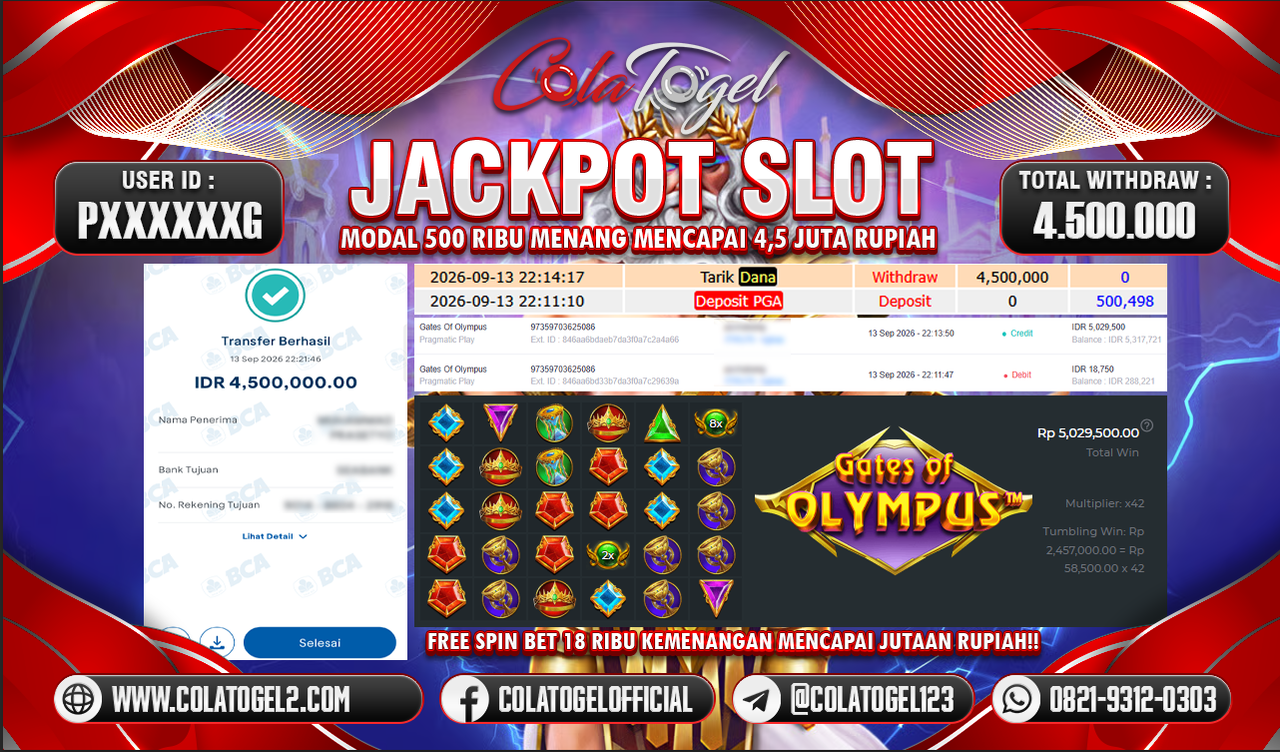 JACKPOT SLOT GACORR!!