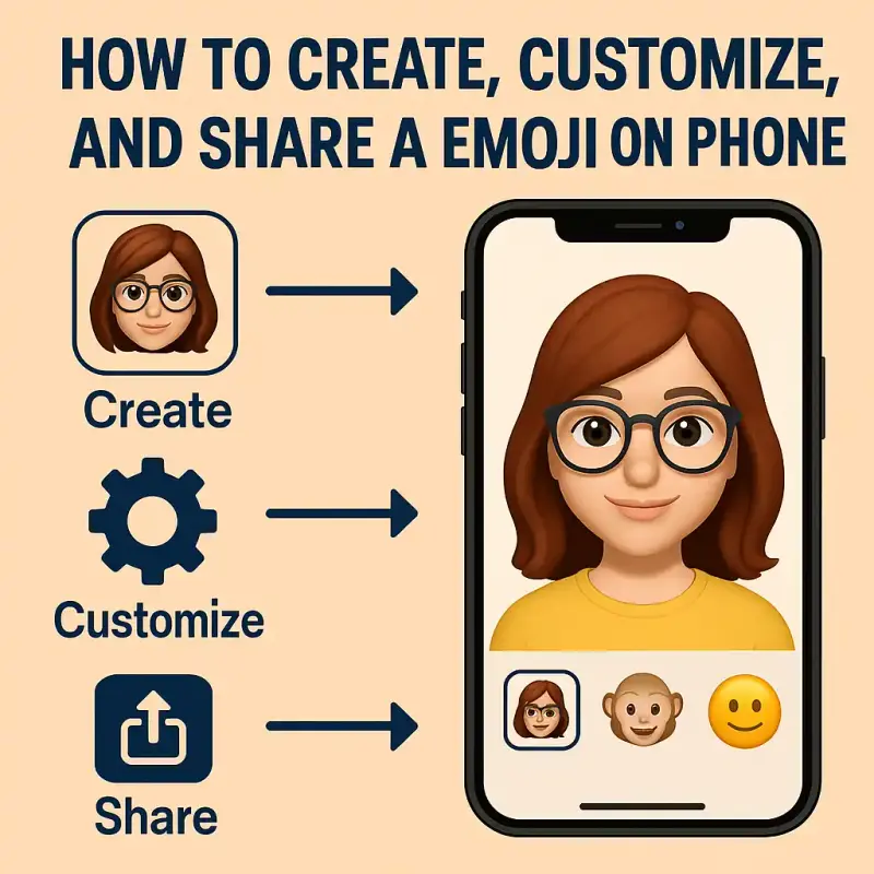 How to Create, Customize, and Share a Emoji on iPhone