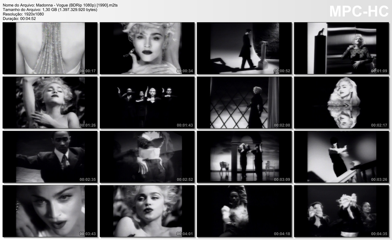 Madonna - Vogue (BDRip 1080p) [1990]