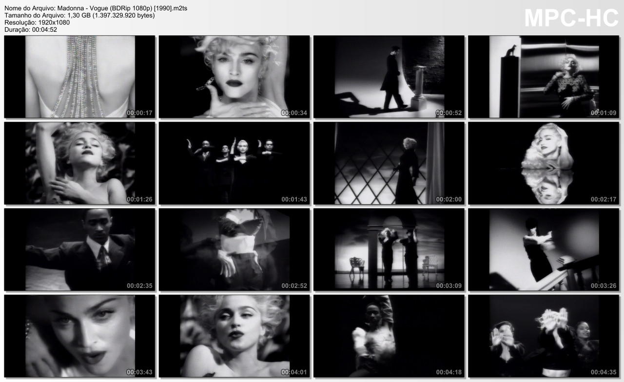 True Hd Madonna Vogue 1990