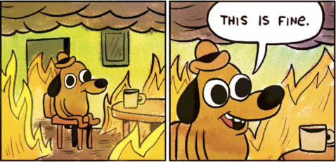 this is fine comic