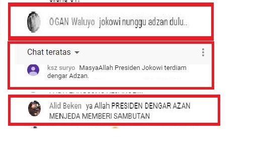 Komentar warganet
