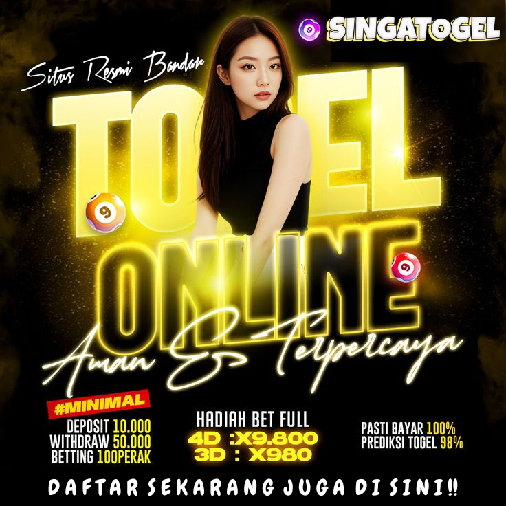 SINGATOGEL: Link Login Bandar Togel Online 5D Terpercaya Pasti Bayar