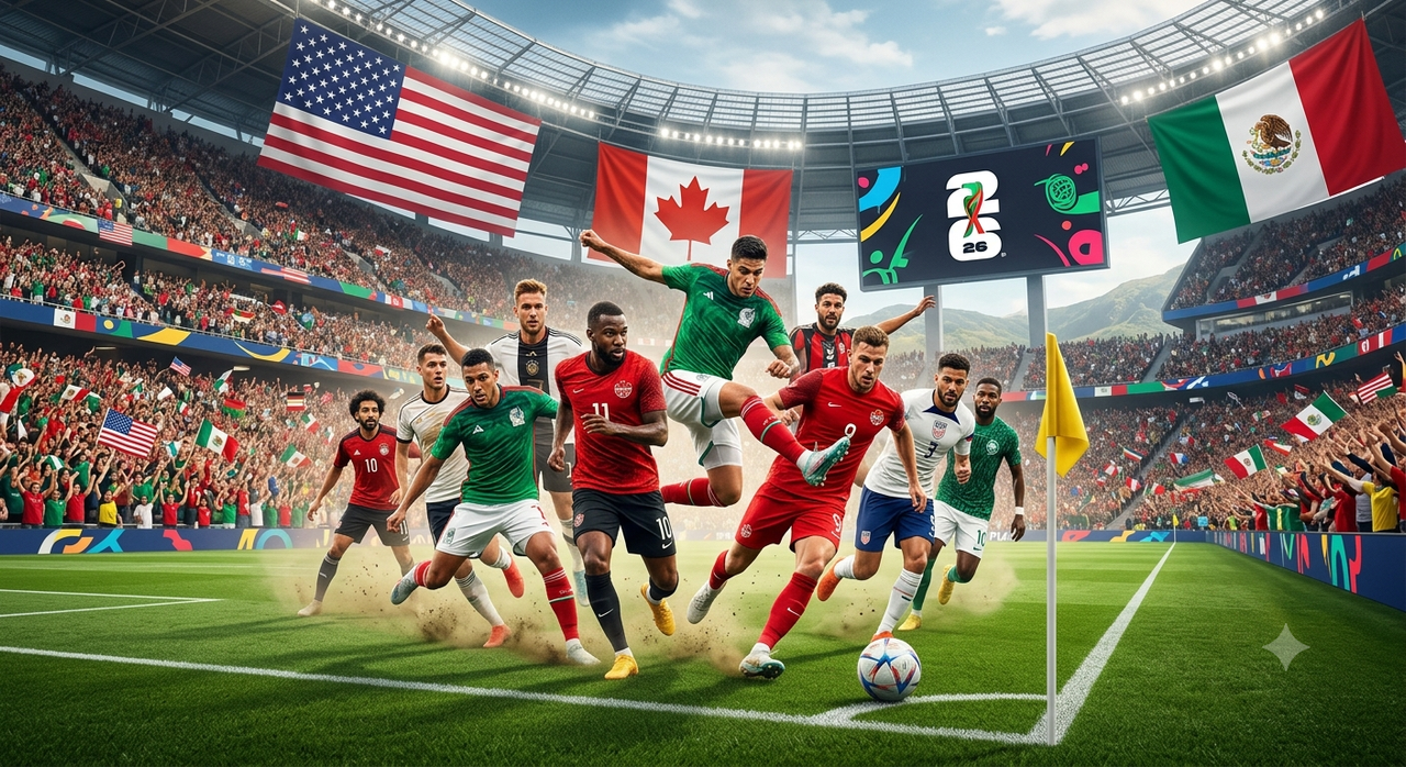 مونديال 2026 يخطف الأنظار: عرس كروي غير مسبوق يشعل القارة الأمريكية