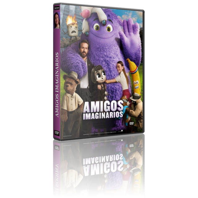 Portada - Amigos Imaginarios [DVD9 Custom][Pal][Cast/Ing/Fra][Sub:Varios][Fantástico][2024]