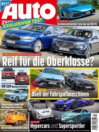 Cover: Auto Zeitung Magazin No 17 vom 31  Juli 2024