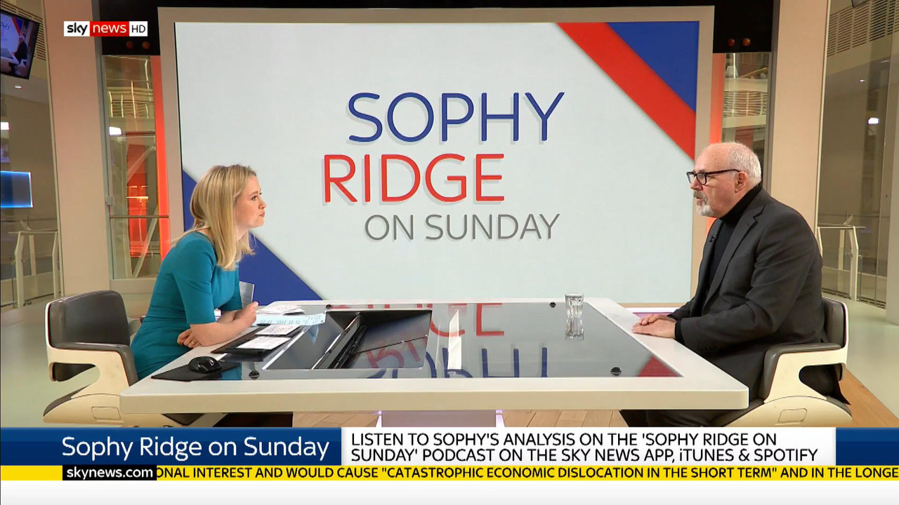 24 March - 09.00.00 - Sophy Ridge On Sunday. A new kind of polit
