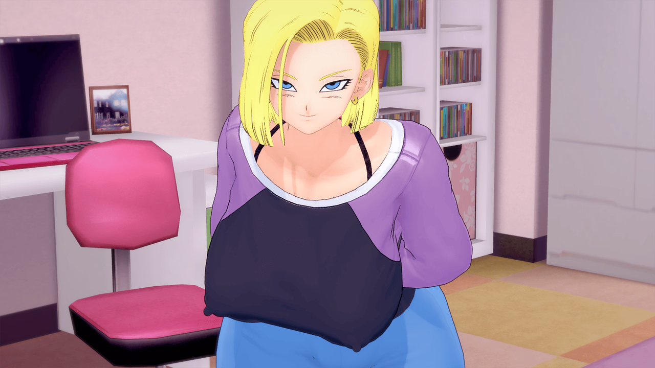 Android18v2movingtitswithclothesendingscene