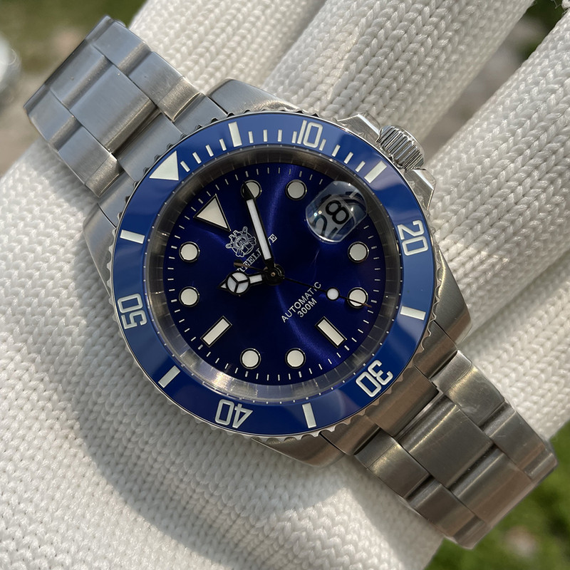 Steeldive SD1953 Blue Sub 300M Automatic Diver Watch photo 2