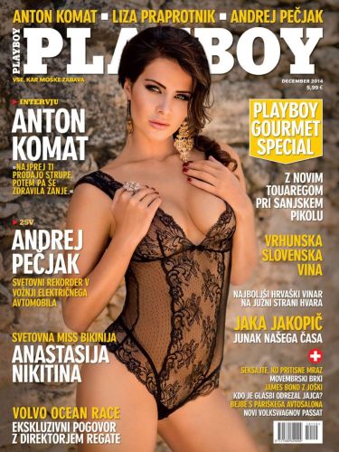 Cover: Playboy Slovenia No 12 2014