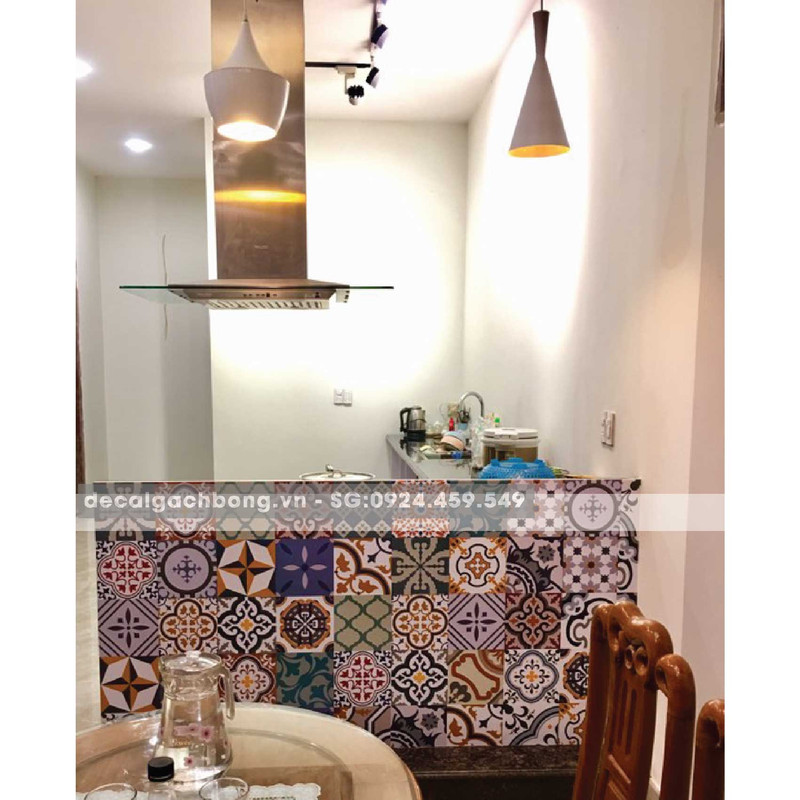 Decal gạch bông - giải pháp trang trí cho người bận rộn