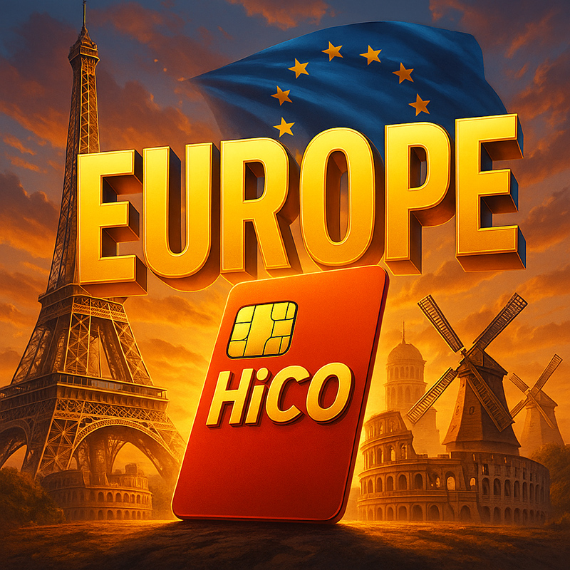 eSIM Châu Âu Europe B phủ sóng 31 quốc gia với mạng 4G/5G