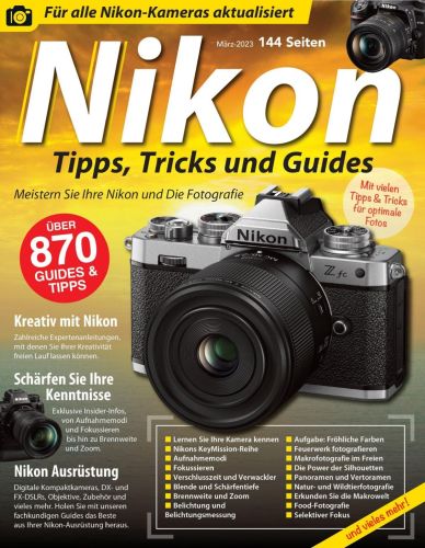 Cover: Nikon Magazin Tipps, Tricks und Guides März 2023