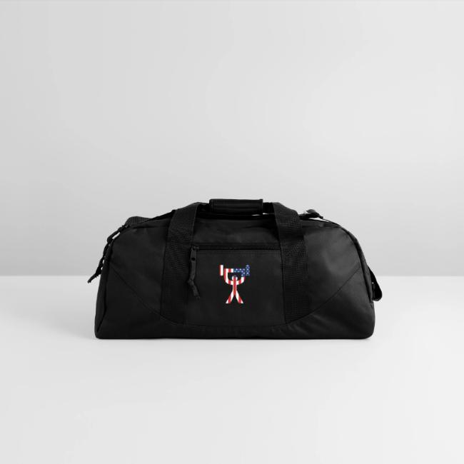 D Man Strong Man USA Gym Bag