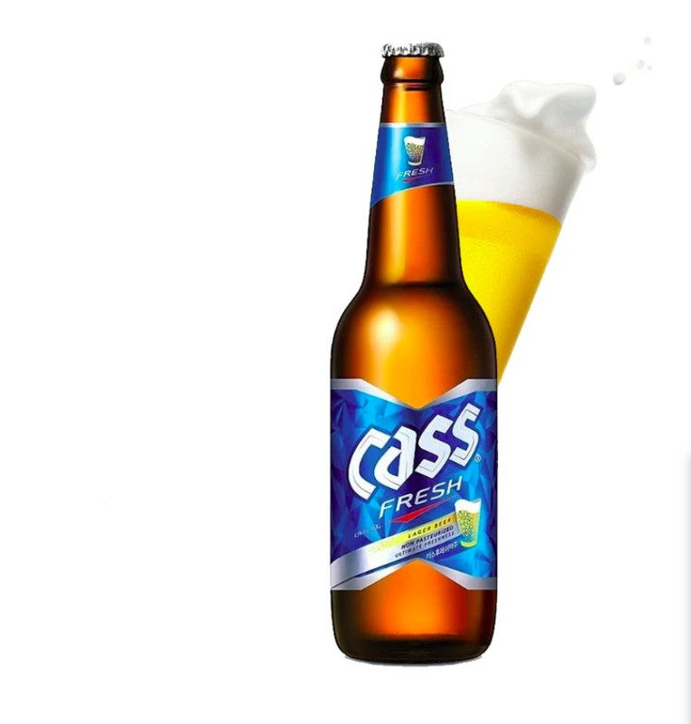 Cerveza Cass (330 Ml.)