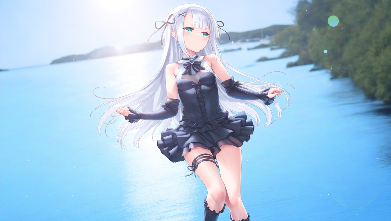 1girl, ks (xephyrks), NDGD, ohlia, {kobayashi ritz}, reoen, {{{outdoors, photo b s-1258305603