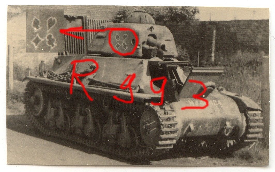 Frankreich französicher Panzer Tank Char2