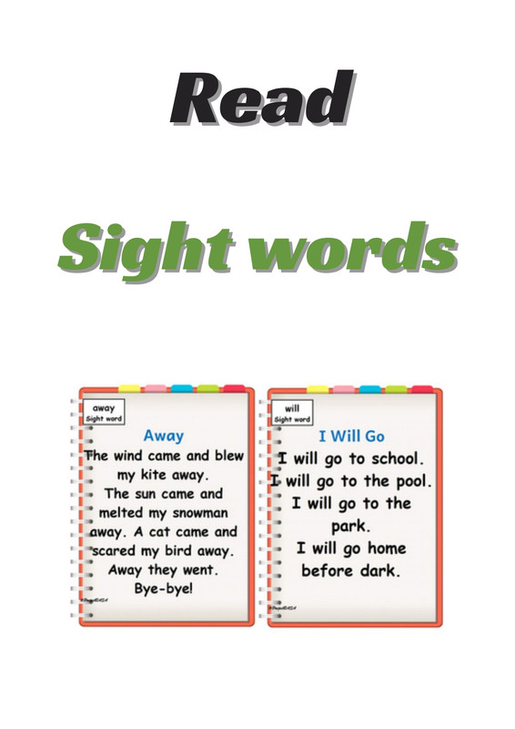 Download Sight Words  : 1 PDF or Ebook ePub For Free with | Phenomny Books