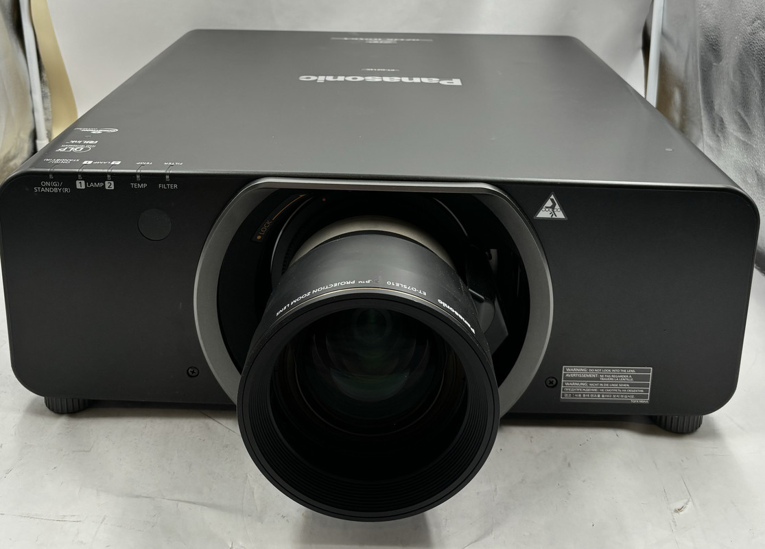 PANASONIC PT-DZ13KU LARGE VENUE PROJECTOR +ET-D75LE10 SHORT THROW LENS +ET-LAD310A