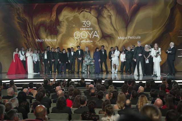 LA GALA DE LOS PREMIOS GOYA EN GRANADA FUE LO MÁS VISTO EN TELEVISIÓN CON UN 24,4 % DE CUOTA DE PANTALLA