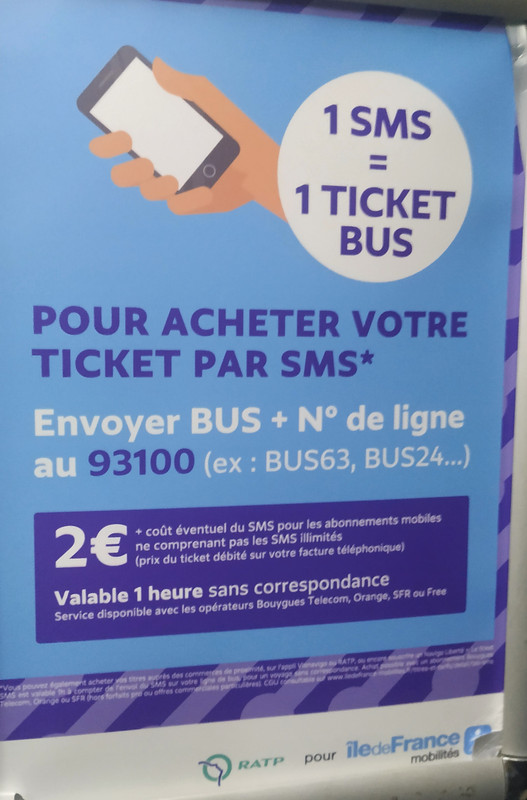 Información tickets y tarjetas de transportes - París - Foro Francia