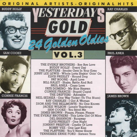 VA - Yesterdays Gold: 24 Golden Oldies Vol. 3 (1987)